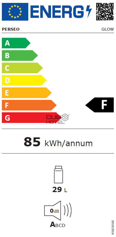 Minibar Negro G35 0db Termoabsorción